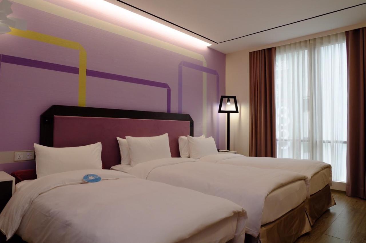 Uinn Business Hotel-Shihlin Taipei Exterior foto
